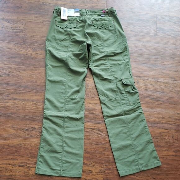Patagonia Women's Green Edgy Athleisure Outdoor Summer Hiking Y2K Cargo Pants 8 - Picture 4 of 6